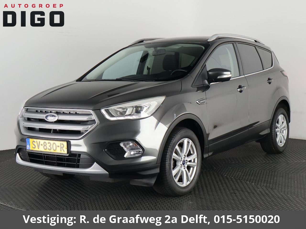 Ford Kuga - 1.5 EcoBoost Trend Ultimate | Navigatie | Trekhaak | Parkeersensoren | Cruise Control | - AutoWereld.nl