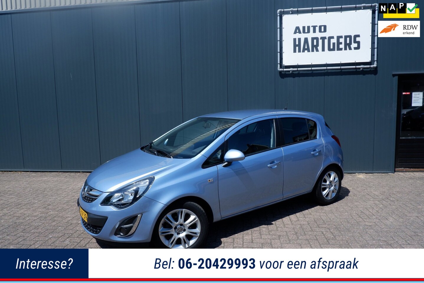 Opel Corsa - 1.4-16V BlitZ nav,airco,goed onderhouden. - AutoWereld.nl