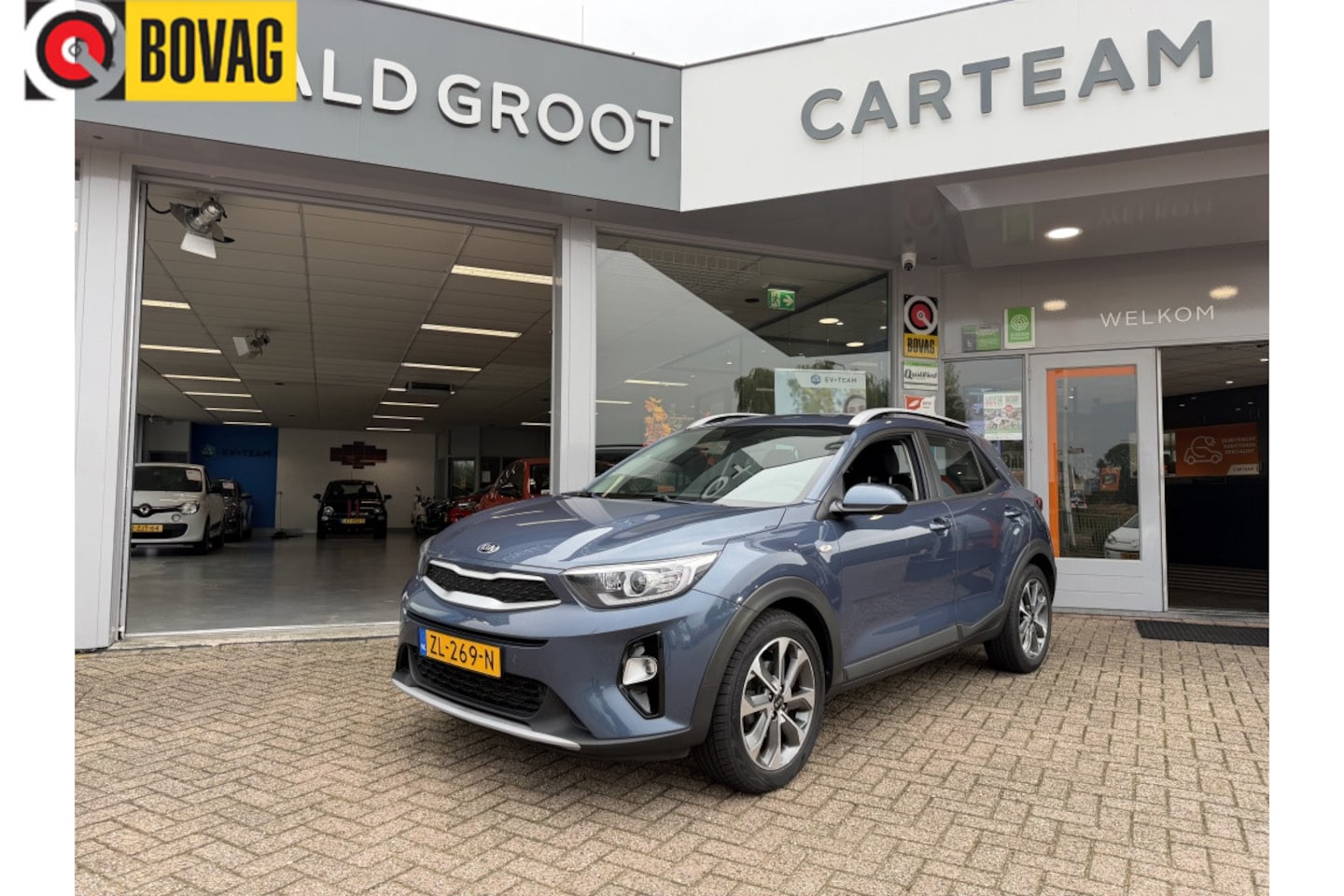 Kia Stonic - 1.0 T-GDi Dyn.Line | Airco | Cruise | Carplay | Camera achter - AutoWereld.nl