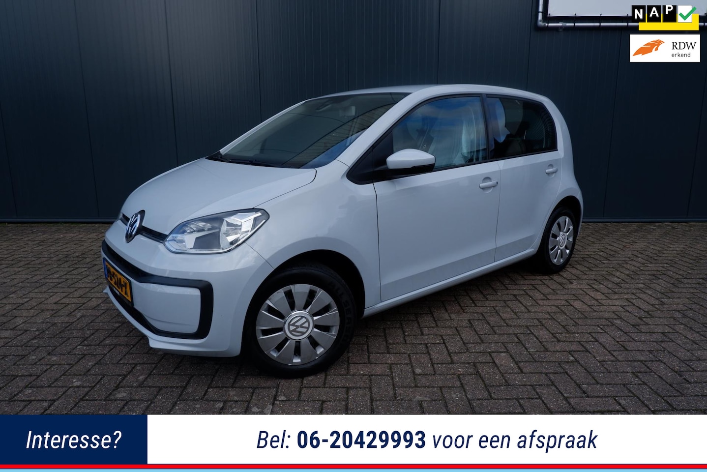 Volkswagen Up! - 1.0T move up! 5 drs ,airco, - AutoWereld.nl