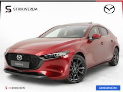 Mazda 3 - 3 2.0 e-SkyActiv-X M Hybrid 186 Takumi Nieuw | Pano | Leer | 360 Camera