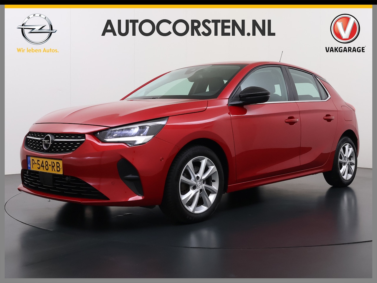 Opel Corsa - 5Drs 101PK Elegance 360°Camera Keyless Dodehoekdetectie Navi Ecc Apple Carplay Android Aut - AutoWereld.nl