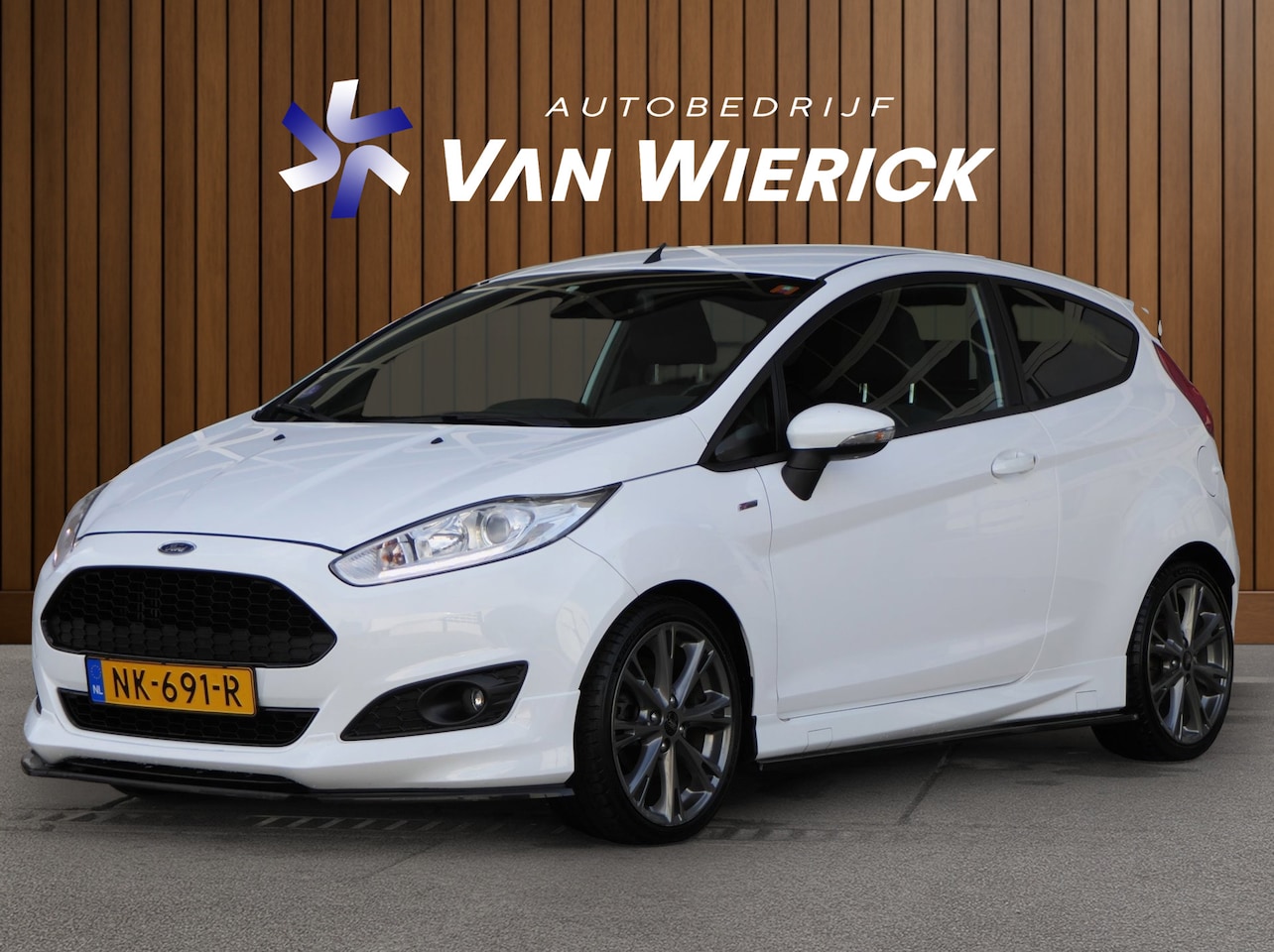 Ford Fiesta - 1.0 EcoBoost ST Line 125PK! Maxton| Dealer Onderhouden | Cruise | Clima | Bluetooth - AutoWereld.nl