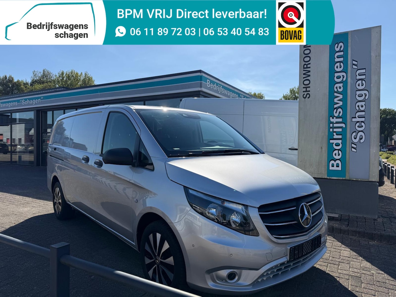 Mercedes-Benz Vito - 119 CDI L2 Euro 6 | Distronic | 2.5T Trekhaak | Automaat | Standkachel - AutoWereld.nl
