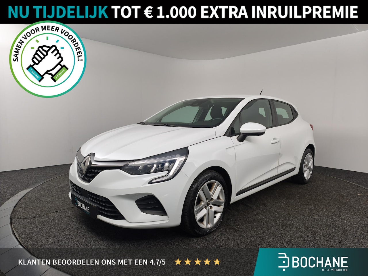 Renault Clio - 1.0 TCe Zen | Apple CarPlay / Android Auto | Navigatie | Parkeersensoren | Cruise Control - AutoWereld.nl