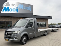 Mercedes-Benz Sprinter - 519 / 3.0 V6 / 191 PK / Tijhof / Automaat / Oprijwagen / 1e Eig. / ALS NIEUW / 100% Perfec