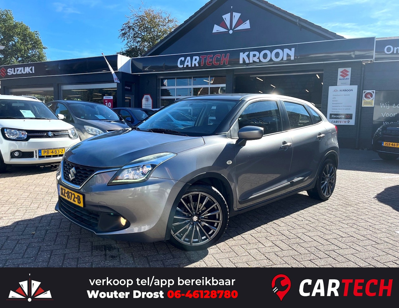 Suzuki Baleno - 1.2 Exclusive Automaat, airco, cruise control - AutoWereld.nl