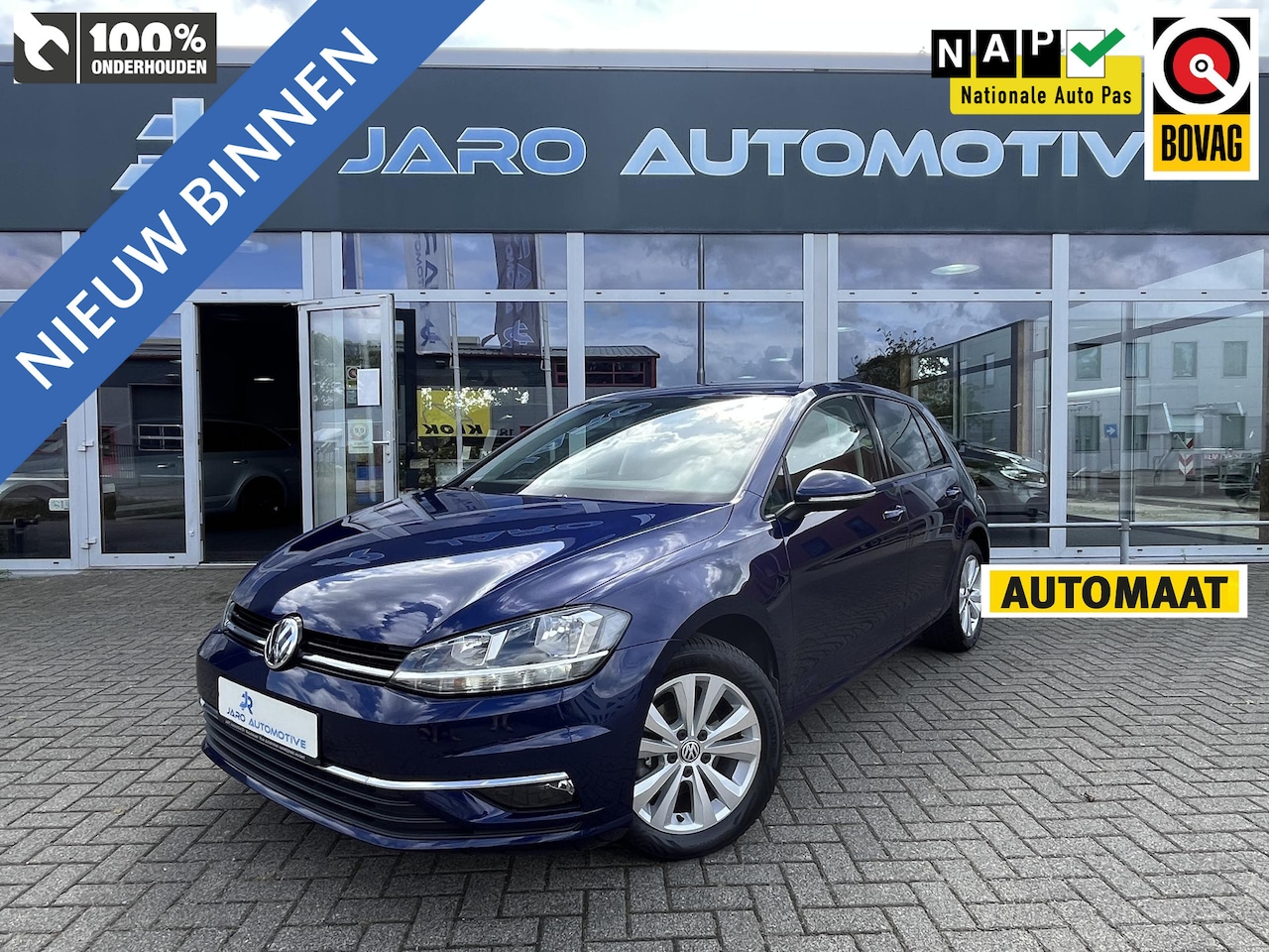 Volkswagen Golf - 1.0 TSI Comfortline | AUTOMAAT | ACC | PDC V+A | Afn. trekhaak | Apple Carplay - Android A - AutoWereld.nl