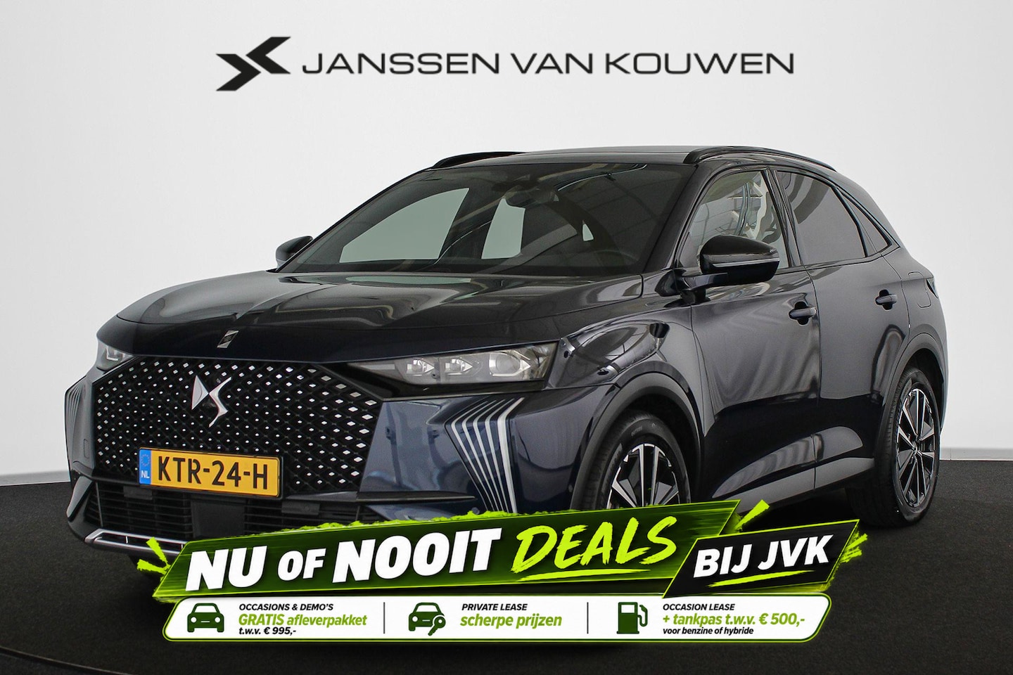 DS 7 - E-Tense 300 4x4 Etoile Pano Leder FOCAL Stoelverwarming&Ventilatie - AutoWereld.nl