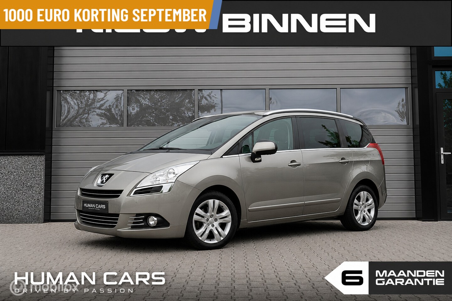 Peugeot 5008 - 1.6 THP Blue Lease Executive 7p Trekhaak Leer - AutoWereld.nl