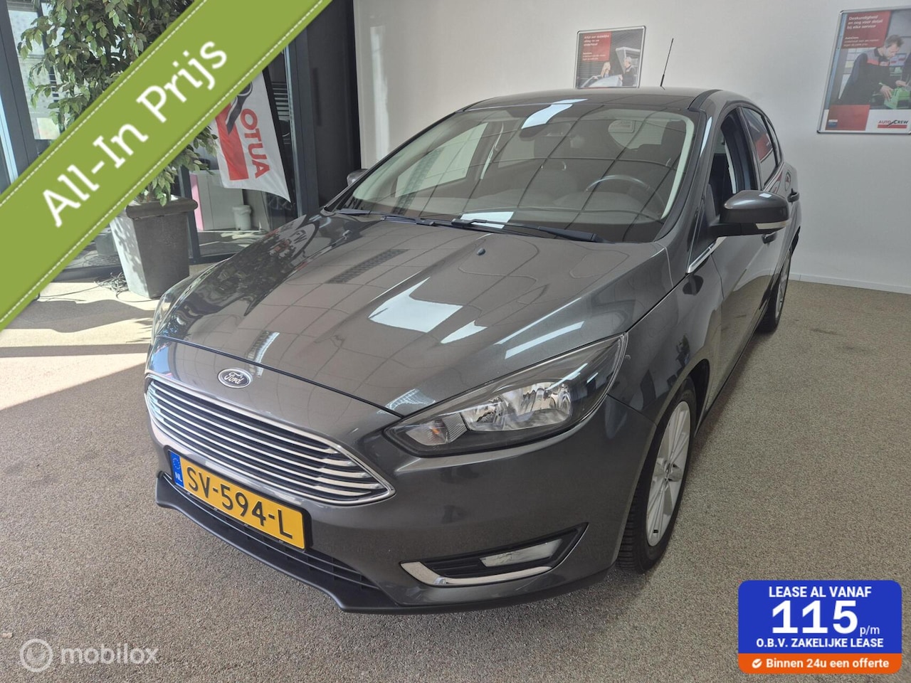 Ford Focus - 1.0 Titanium 1.0 Titanium, Incl nieuwe Apk en Grote beurt - AutoWereld.nl