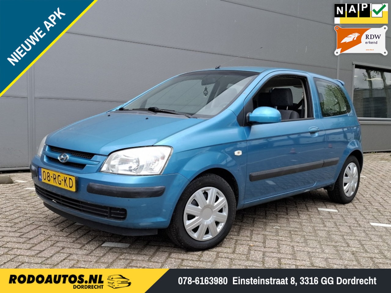 Hyundai Getz - 1.3i GL Cool 3D Nw Koppeling & APK ✅ - AutoWereld.nl