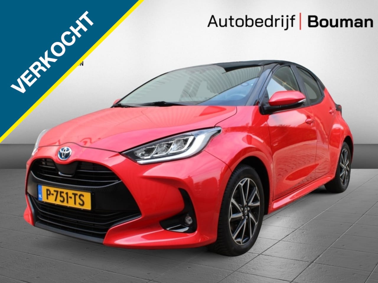 Toyota Yaris - 1.5 Hybrid Dynamic Bi-tone / Keyless / LM velgen / Climate / Camera - AutoWereld.nl
