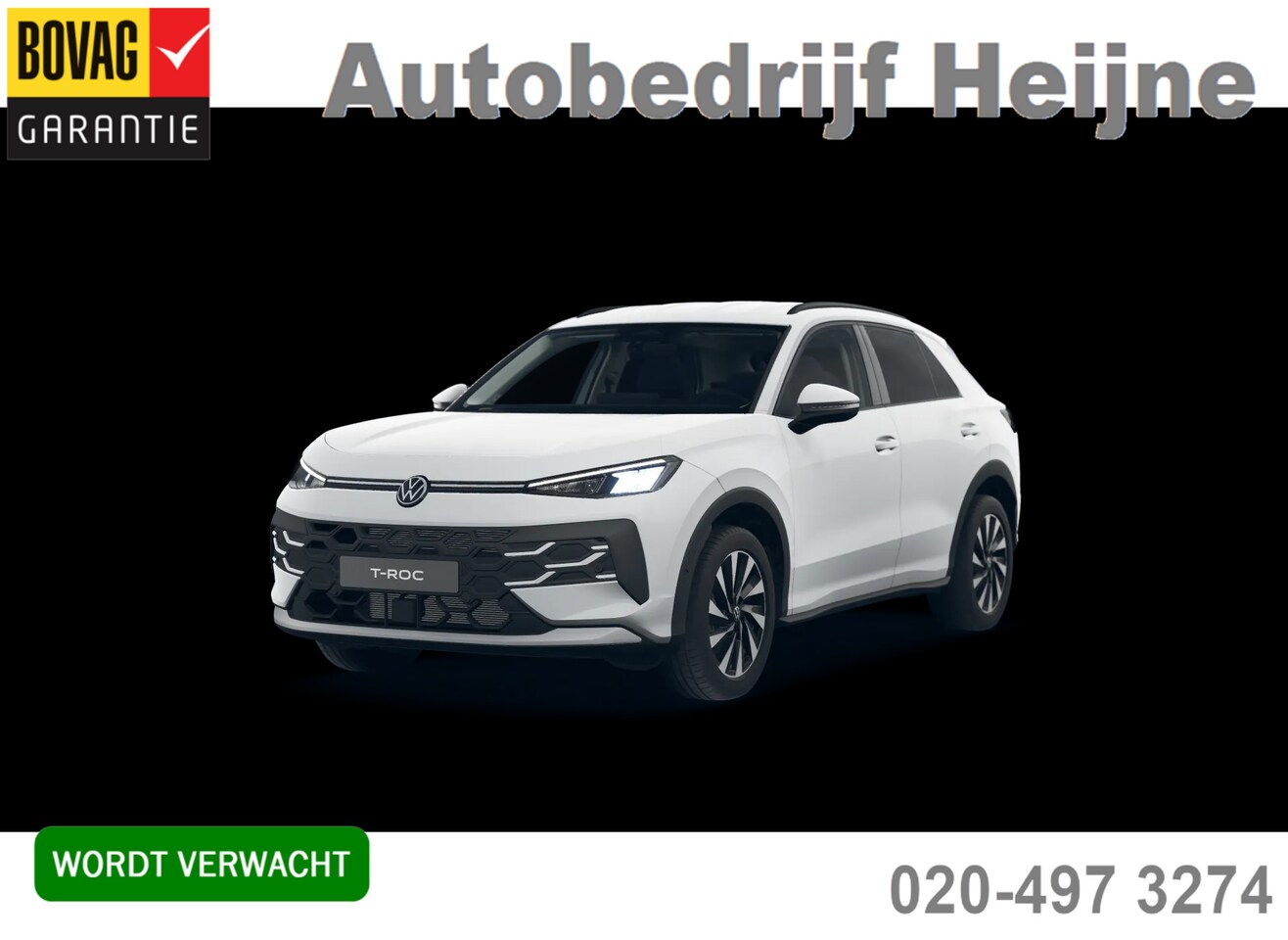 Volkswagen T-Roc - 1.5 eTSI DSG LIFE NAVI/CAMERA/CARPLAY - AutoWereld.nl
