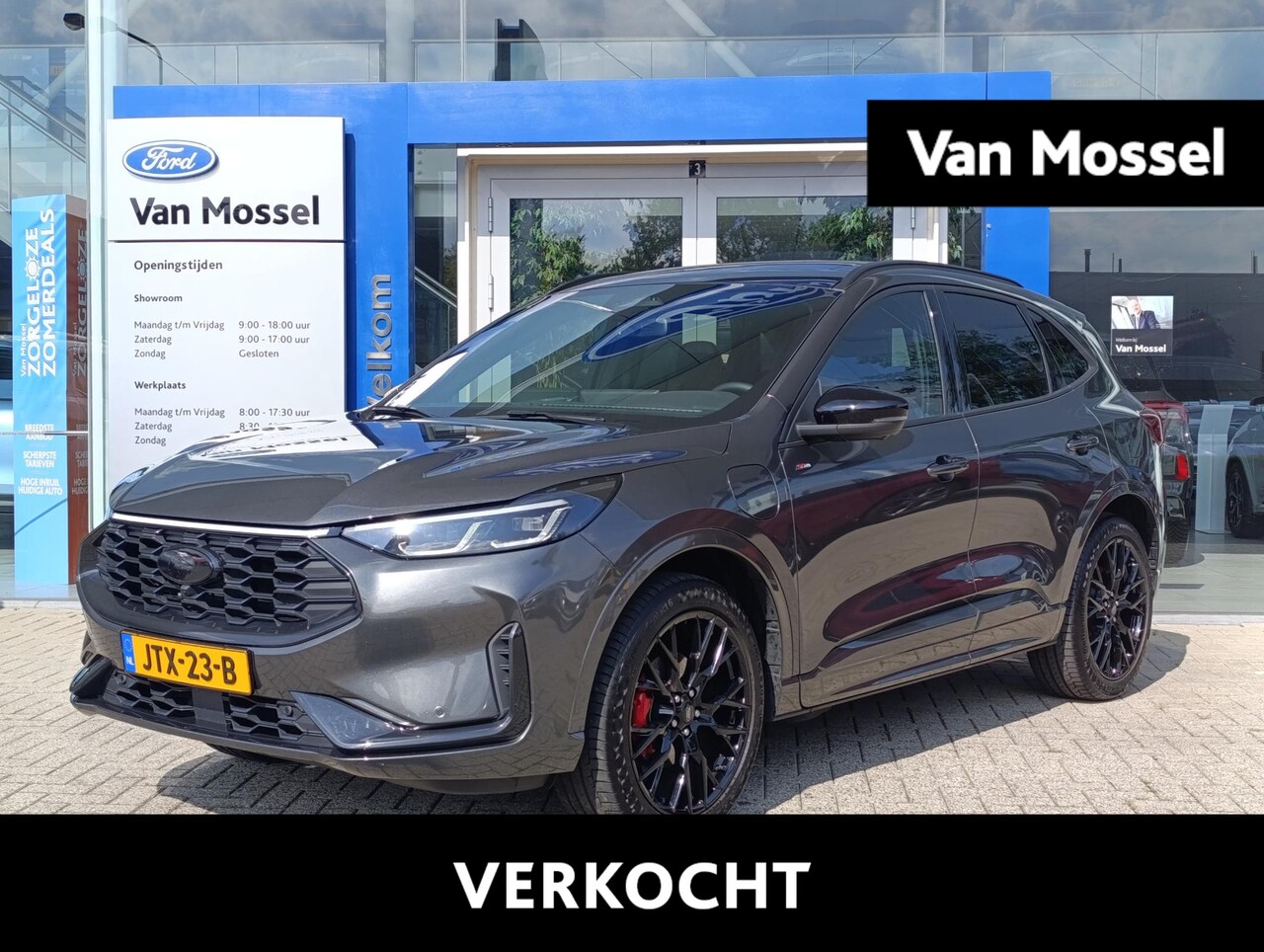 Ford Kuga - 2.5 PHEV ST-Line X | Panodak | Elek. trekhaak | Adaptieve Cruise | Black Pack | Stoel/stuu - AutoWereld.nl