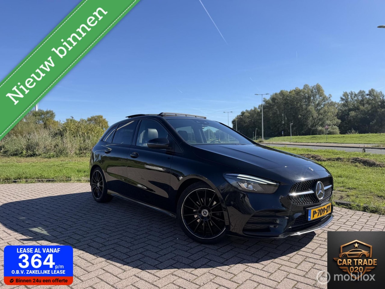 Mercedes-Benz B-klasse - 200 AMG NIGHT PANO|SFEER|CARBON| - AutoWereld.nl
