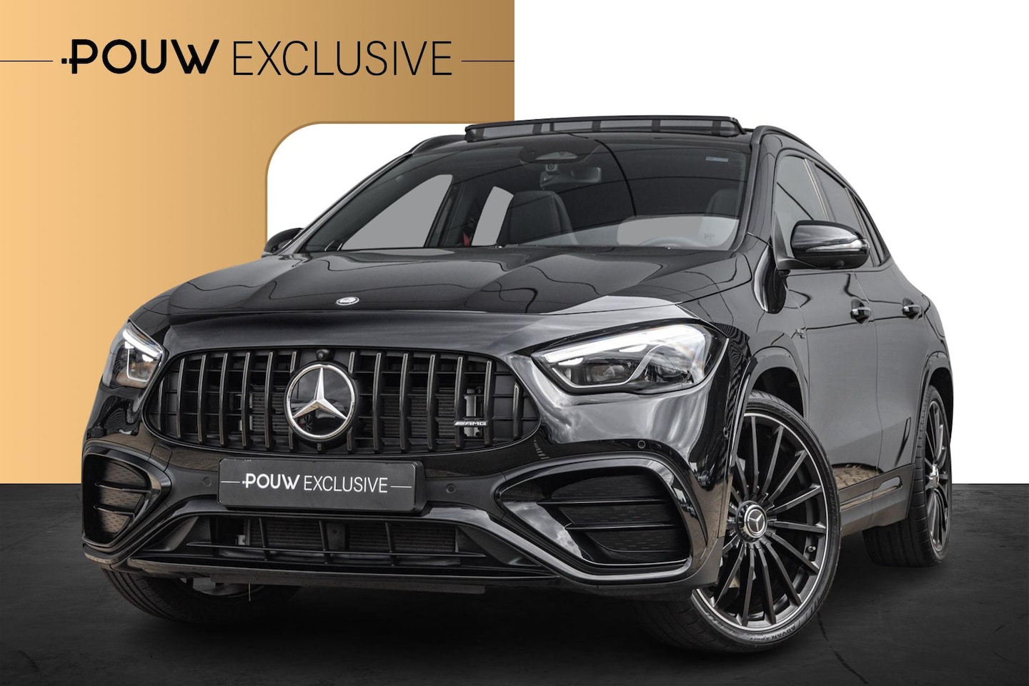 Mercedes-Benz GLA-Klasse - AMG 35 306pk 4MATIC | Panoramadak | 360 camera | Trekhaak | AMG Styling | Achteruitrijcame - AutoWereld.nl