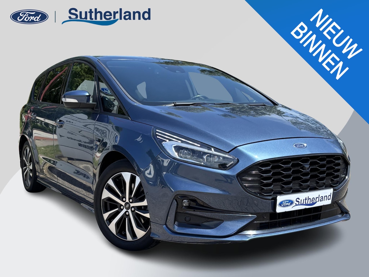 Ford S-Max - 2.5 ST-Line FHEV 7 Persoons | 190pk | Panoramadak | Winter Pack | Adaptive cruise control - AutoWereld.nl