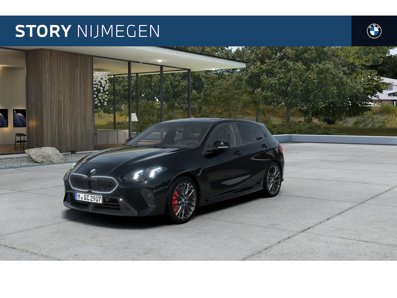 BMW 1-serie - 120 M Sport Automaat / panoramadak / Sportstoelen / Head-Up / Harman Kardon / Stoelverwarm - AutoWereld.nl