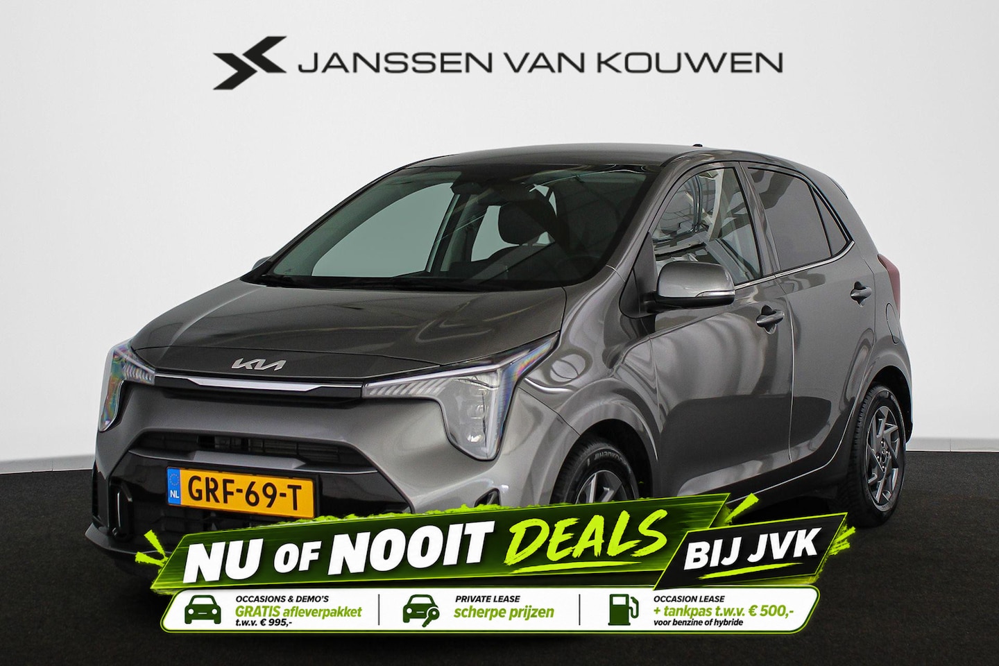 Kia Picanto - 1.0 DPI DynamicPlusLine Automaat Full-LED Camera Apple CarPlay - AutoWereld.nl