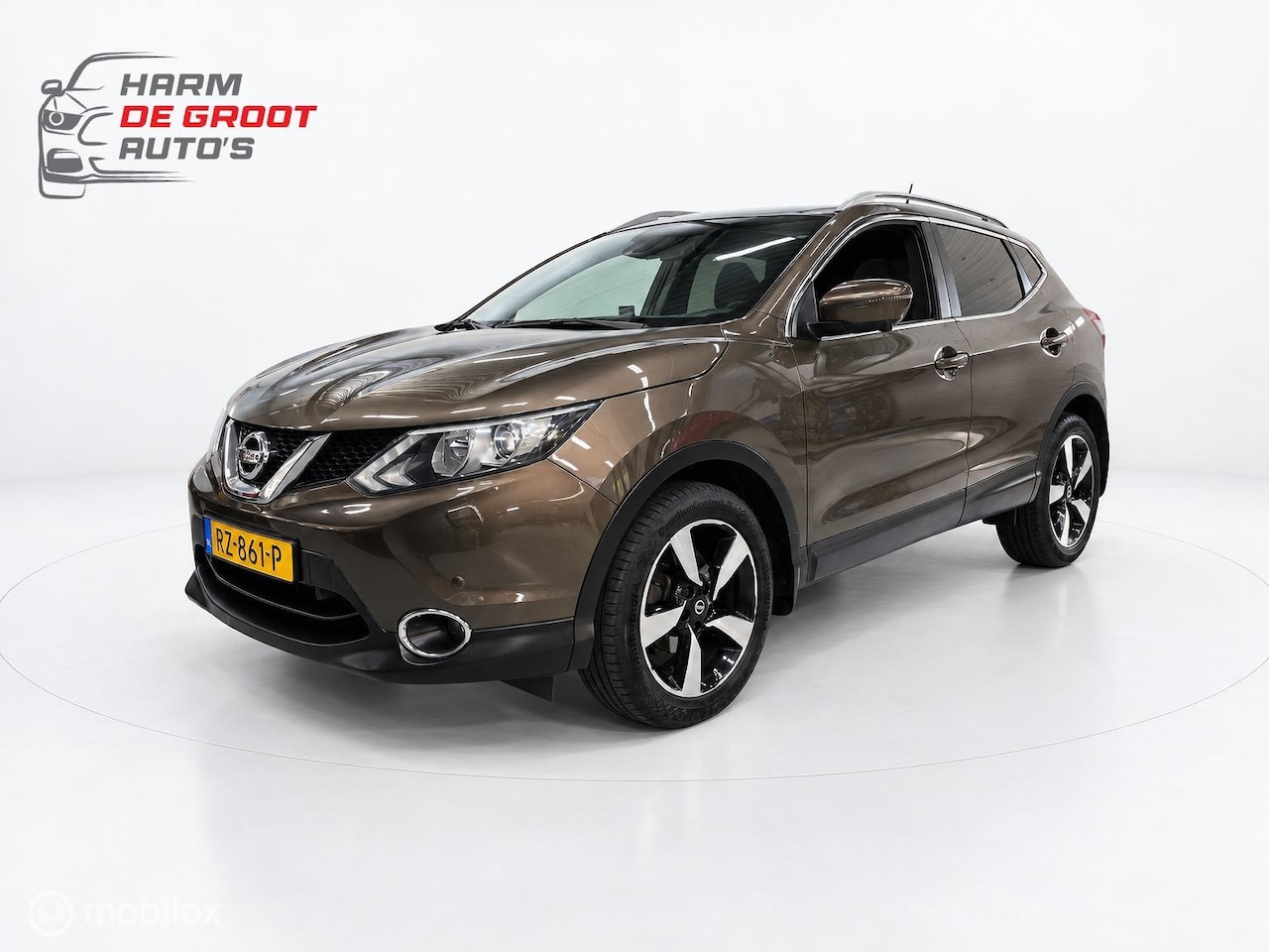 Nissan Qashqai - 1.2 Tekna Automaat/Cruise/Pano/360 camera/PDC - AutoWereld.nl