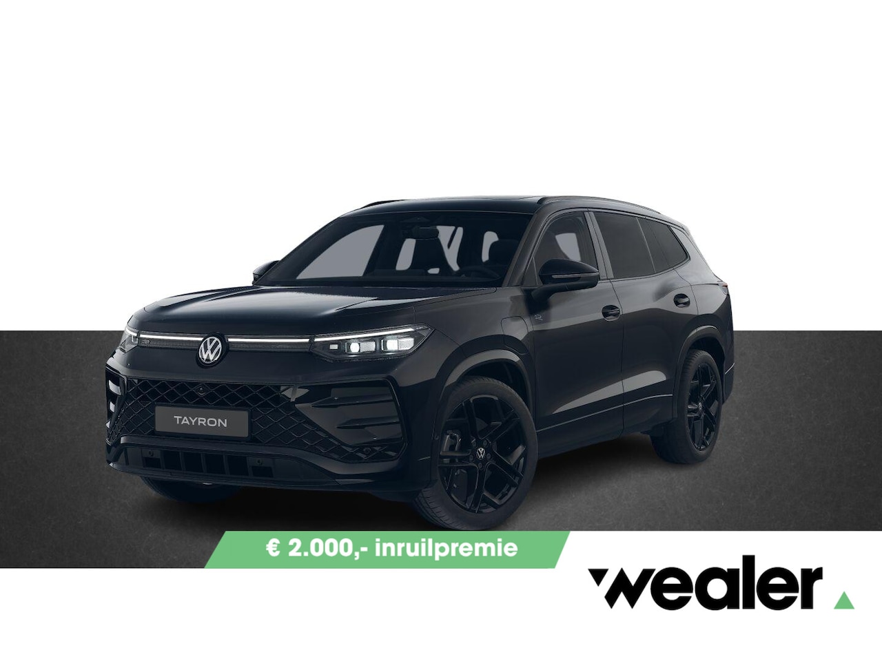 Volkswagen Tayron - R-Line Edition 1.5 eHybrid 150 kW / 204 PK DSG | Trekhaak wegklapbaar | Panoramadak | Blac - AutoWereld.nl