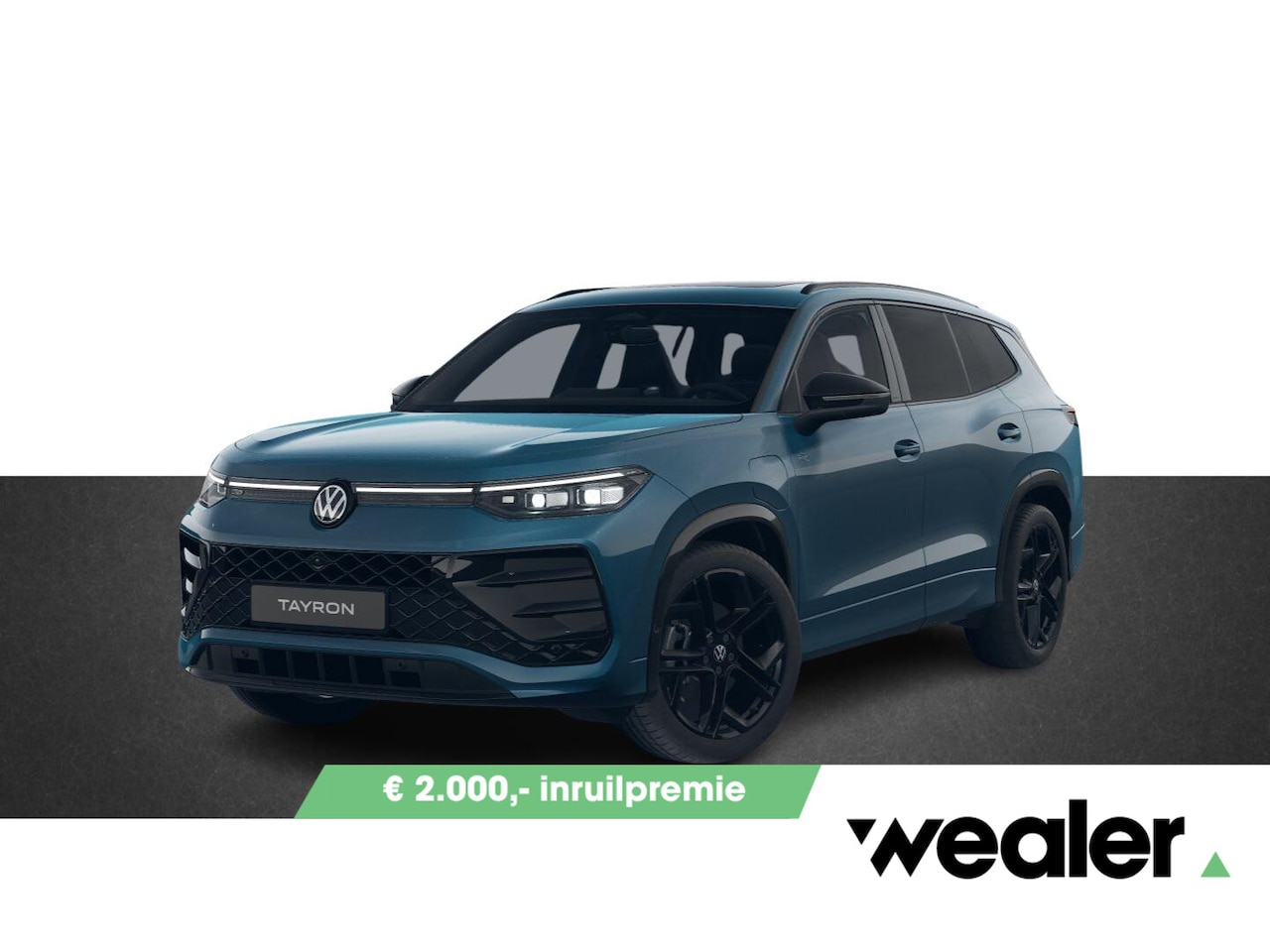 Volkswagen Tayron - R-Line Edition 1.5 eHybrid 150 kW / 204 PK DSG | Trekhaak wegklapbaar | Panoramadak | Blac - AutoWereld.nl