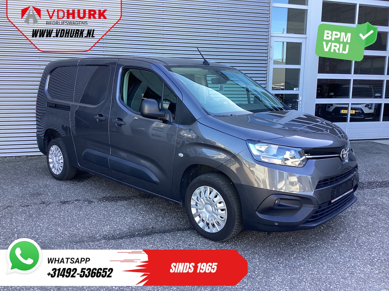 Toyota ProAce City - 1.5 130 pk L2 Carplay/ 3Pers./ Cruise/ Airco/ PDC - AutoWereld.nl