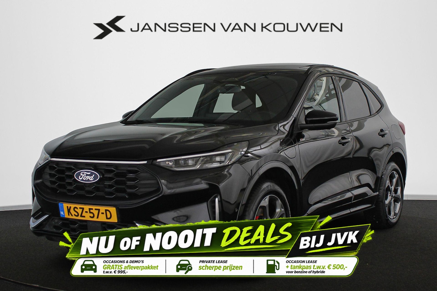 Ford Kuga - 2.5 PHEV ST-Line X Panoramadak Winter Pakket Head-Up - AutoWereld.nl
