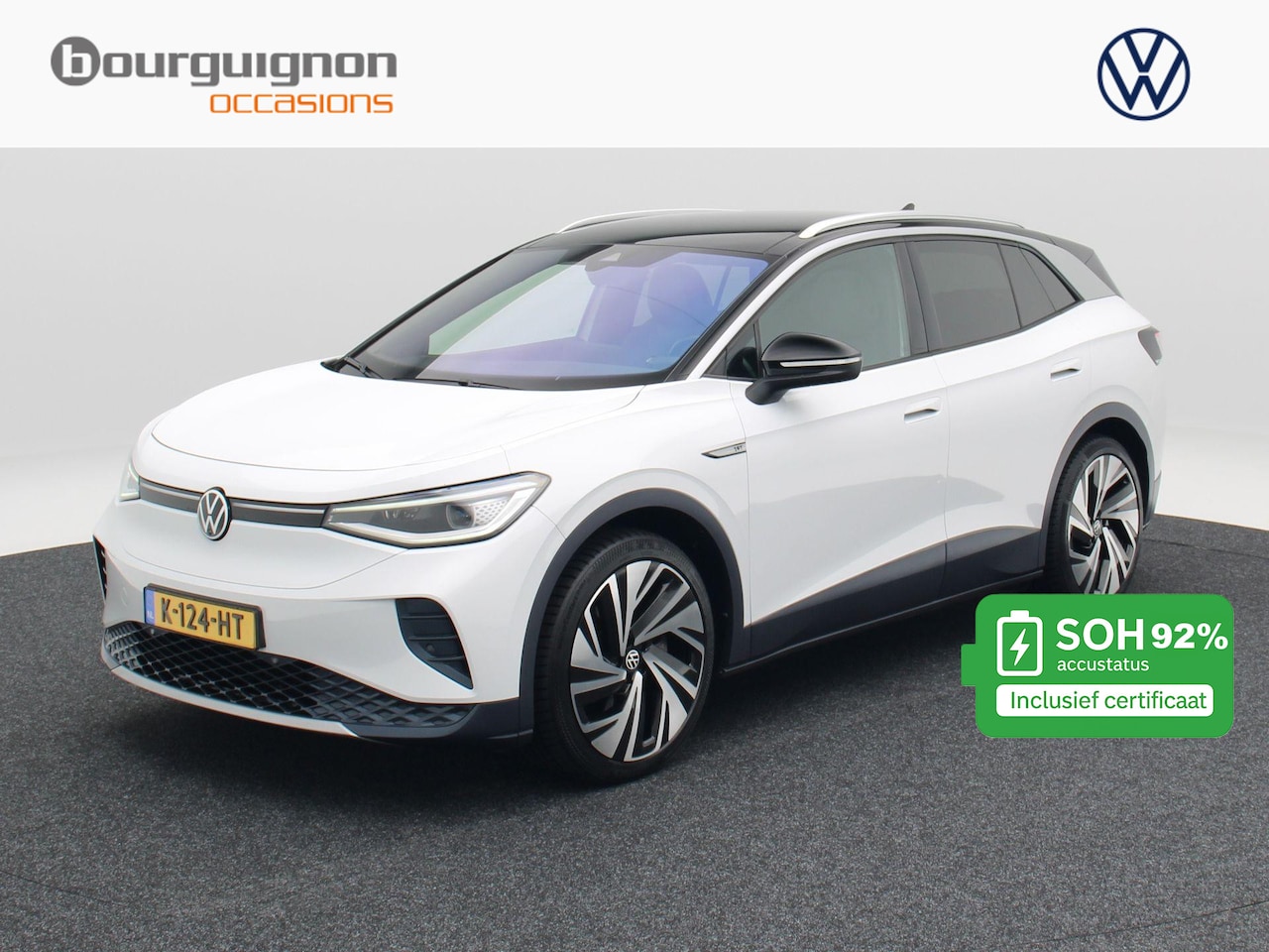 Volkswagen ID.4 - Max 77 kWh 204 Pk | Head UP | Panorama dak | 360 Camera | Trekhaak | Memorie | Warmtepomp - AutoWereld.nl