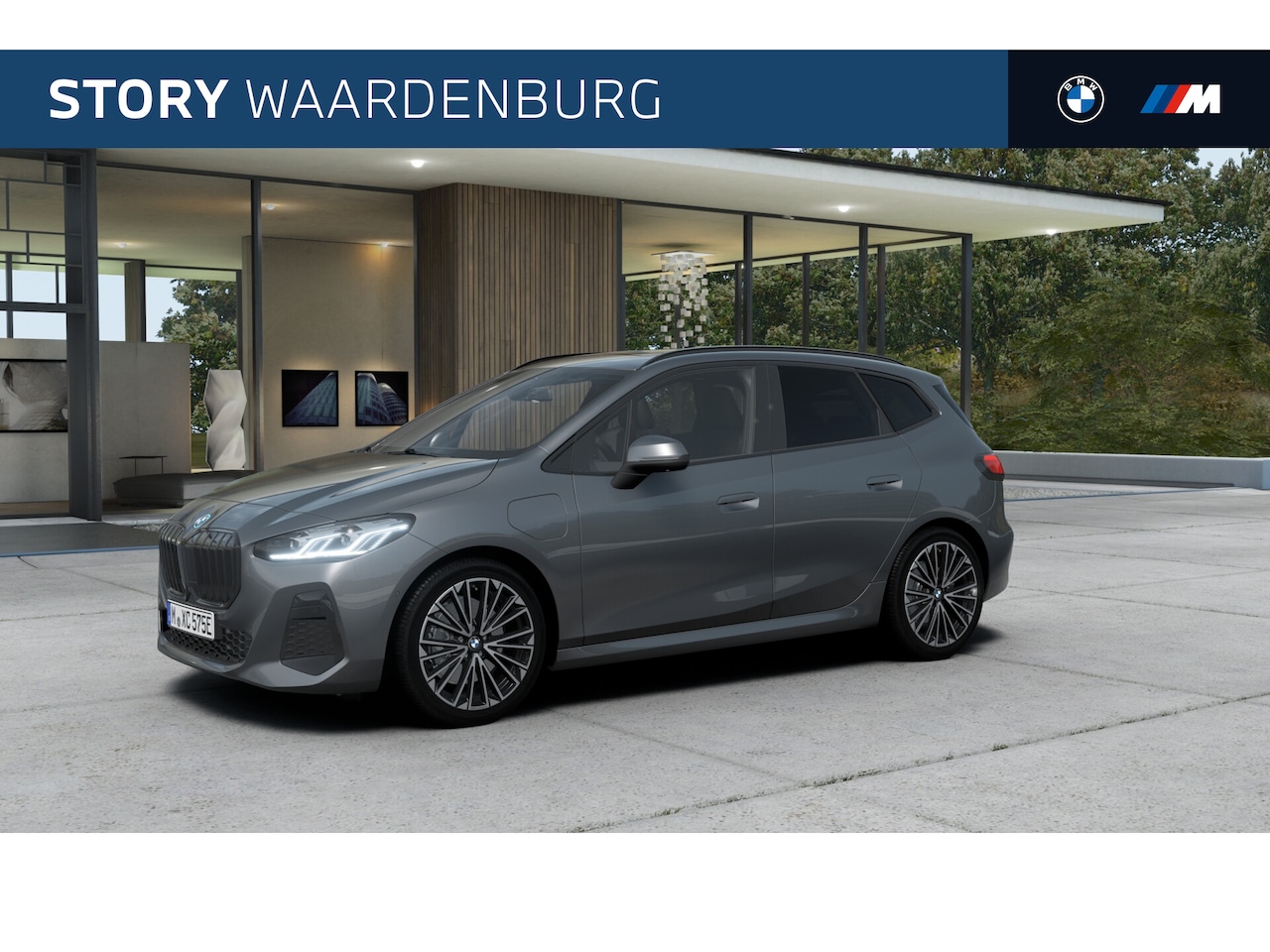 BMW 2-serie Active Tourer - 225e xDrive M Sport Automaat / Trekhaak / Panoramadak / Sportstoelen / Comfort Access / Ac - AutoWereld.nl