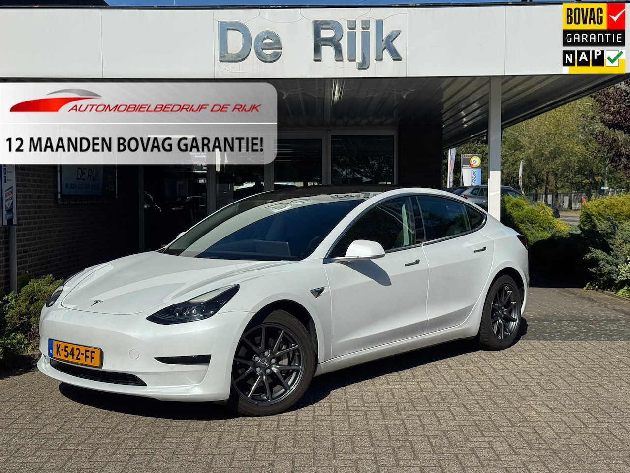 Tesla Model 3 - Standard RWD Plus 60 kWh | 1e Eigenaar | Mica kleur | - AutoWereld.nl