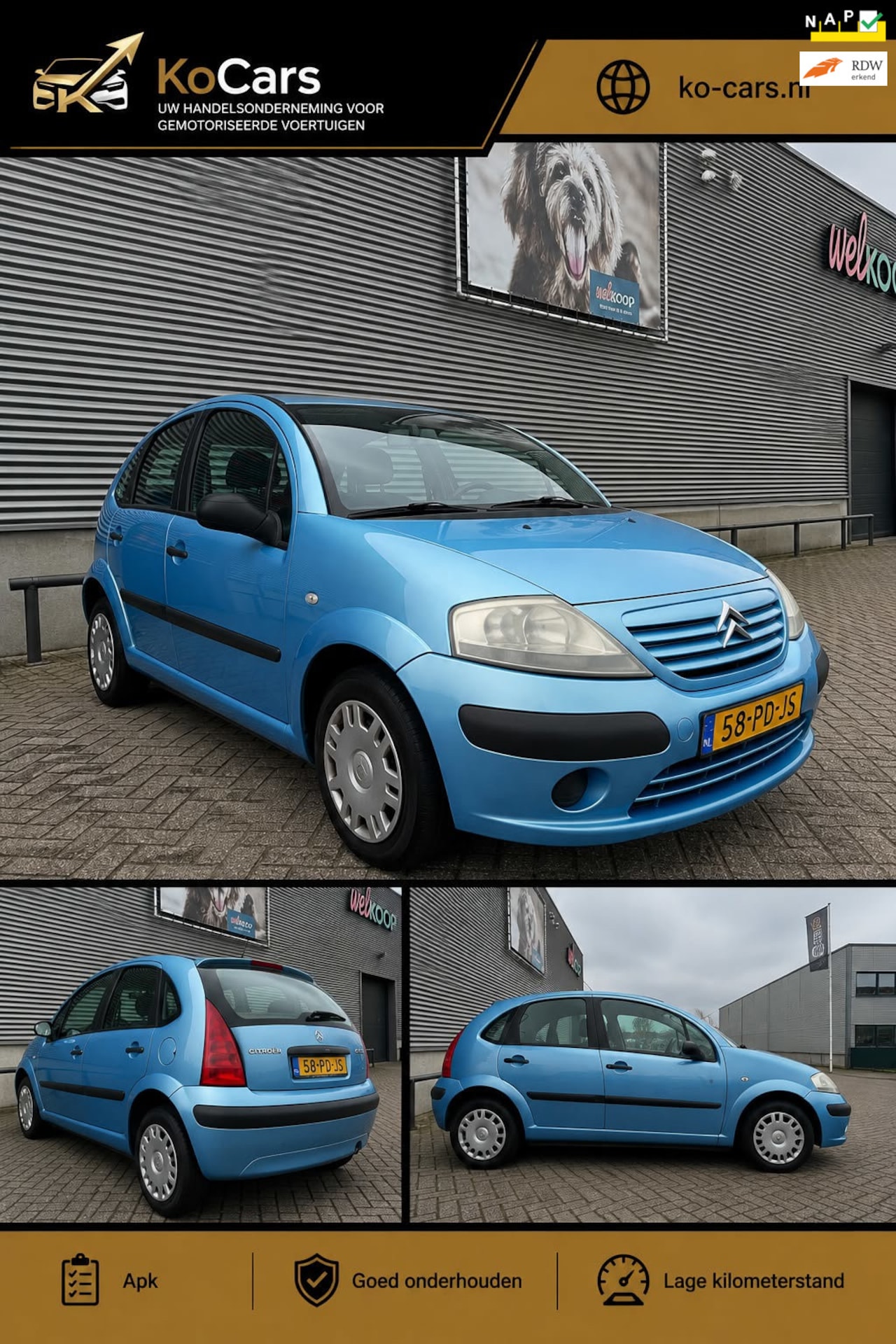 Citroën C3 - / Apk / Goed onderhouden / Lage km - AutoWereld.nl
