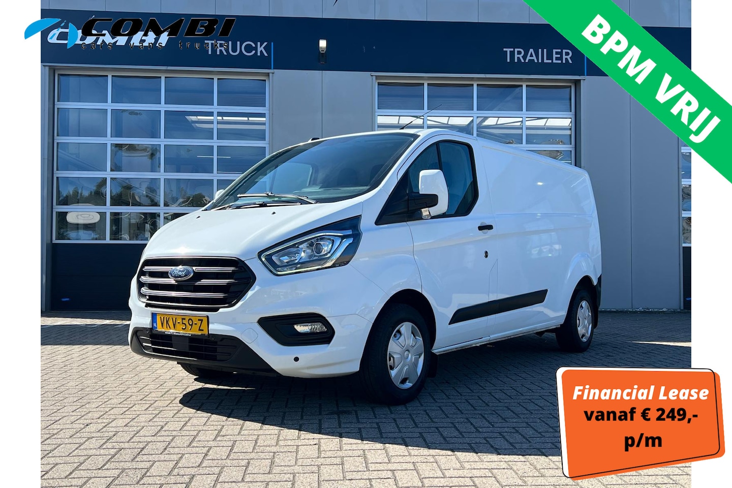 Ford Transit Custom - 300 2.0 TDCI L2H1 Trend > Inrichting/Parkeersensoren voor en achter - AutoWereld.nl