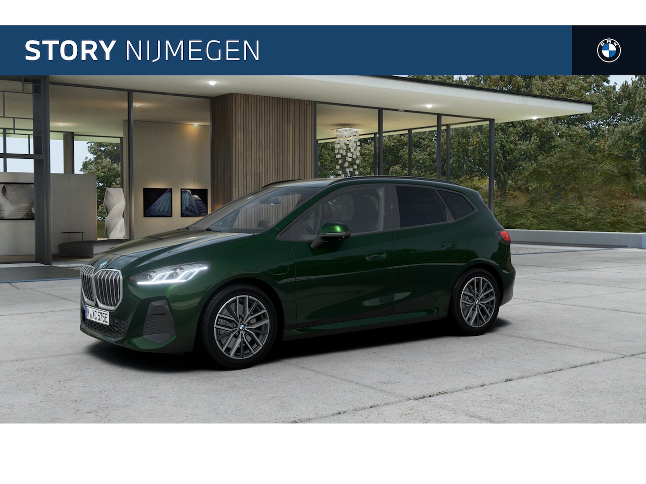 BMW 2-serie Active Tourer - 225e xDrive M Sport Automaat / Trekhaak / Panoramadak / Sportstoelen / Adaptieve LED / Har - AutoWereld.nl