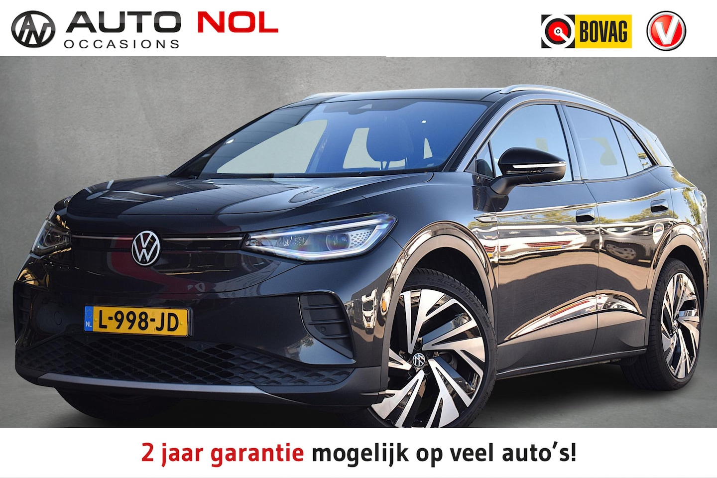Volkswagen ID.4 - First Max 77 kWh | Pano | HUD | 360 Cam. | Stuur- en Stoelverwarming - AutoWereld.nl