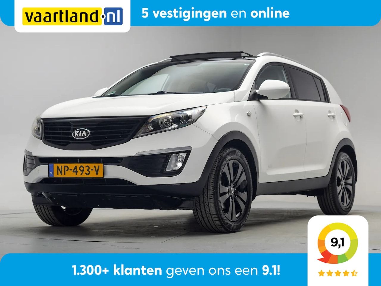 Kia Sportage - 2.0 Plus Pack Aut. [ Schuif/kanteldak Camera Cruise Airco ] - AutoWereld.nl