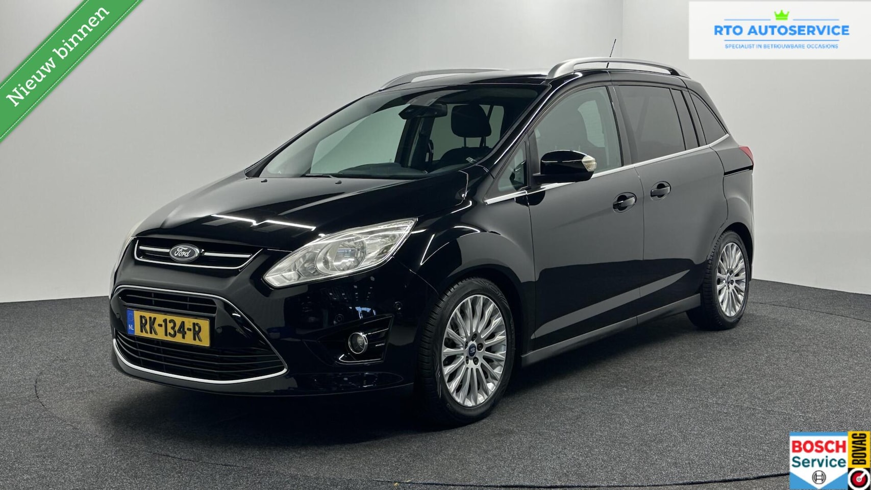 Ford Grand C-Max - 1.6 SCTi Titanium 7p. TREKHAAK ECC CRUISE LM NAVI. - AutoWereld.nl