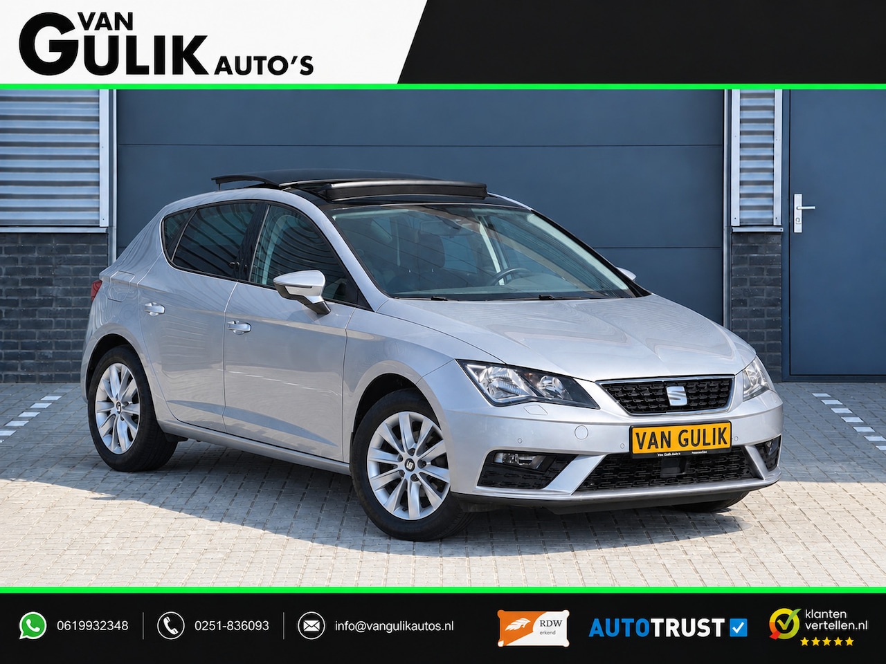 SEAT Leon - 1.0 TSI Style | Panorama | Carplay | Camera | Cruise control | - AutoWereld.nl