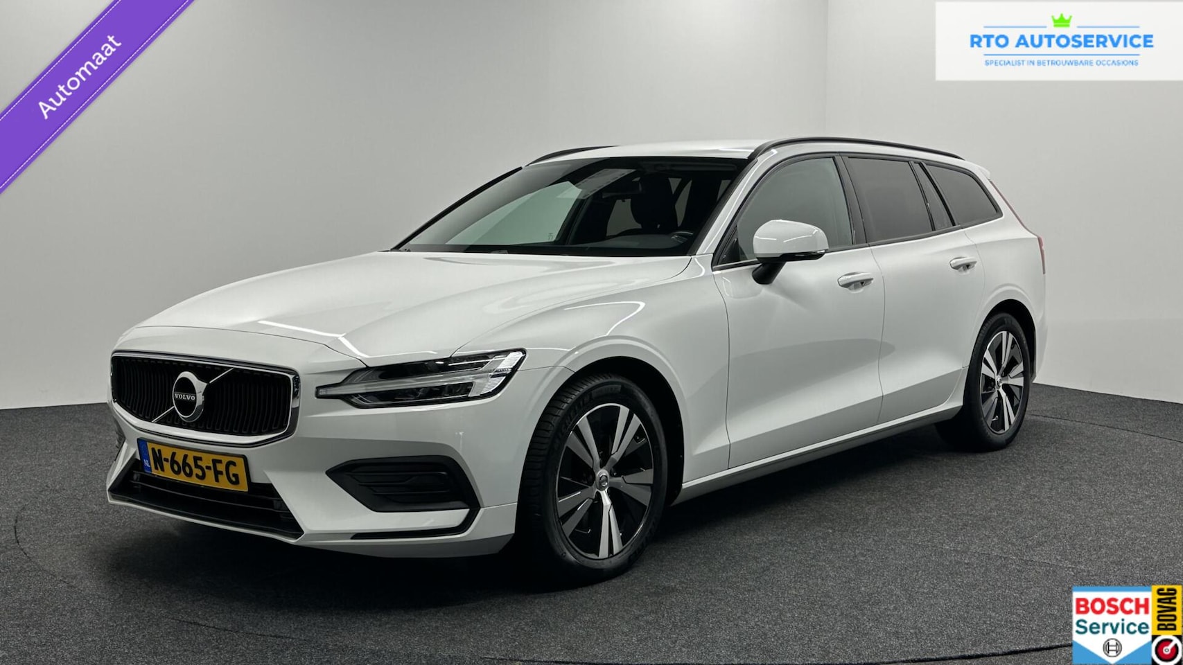 Volvo V60 - 2.0 B3 Momentum Advantage TREKHAAK CARPLAY NAVI CRUISE CAMERA. - AutoWereld.nl