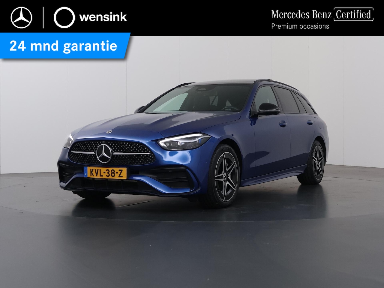 Mercedes-Benz C-klasse - 300 e AMG Line | Trekhaak | 360 graden camera | Night | Panoramadak | Digital Light | Memo - AutoWereld.nl