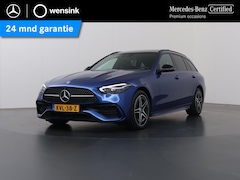 Mercedes-Benz C-klasse - 300 e AMG Line | Trekhaak | 360 graden camera | Night | Panoramadak | Digital Light | Memo
