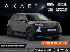Nissan Micra - AKARI 40 kWh 120pk | Midnight Pack | Uniek bij ABD |