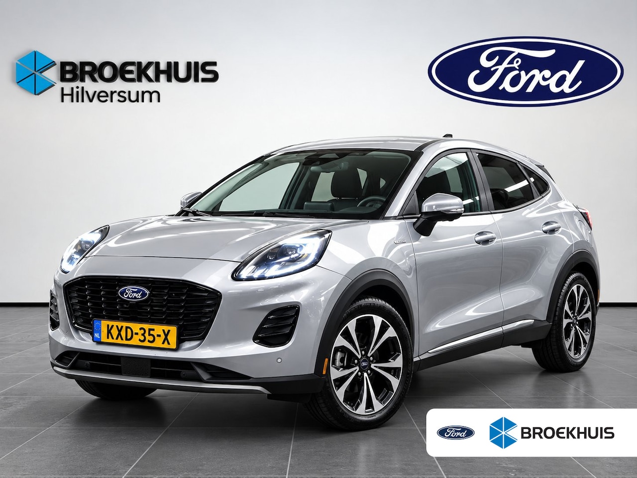 Ford Puma - 1.0 EcoBoost Hybrid Titanium X Automaat | Afn. Trekhaak | Panoramadak | Adaptive Cruise | - AutoWereld.nl