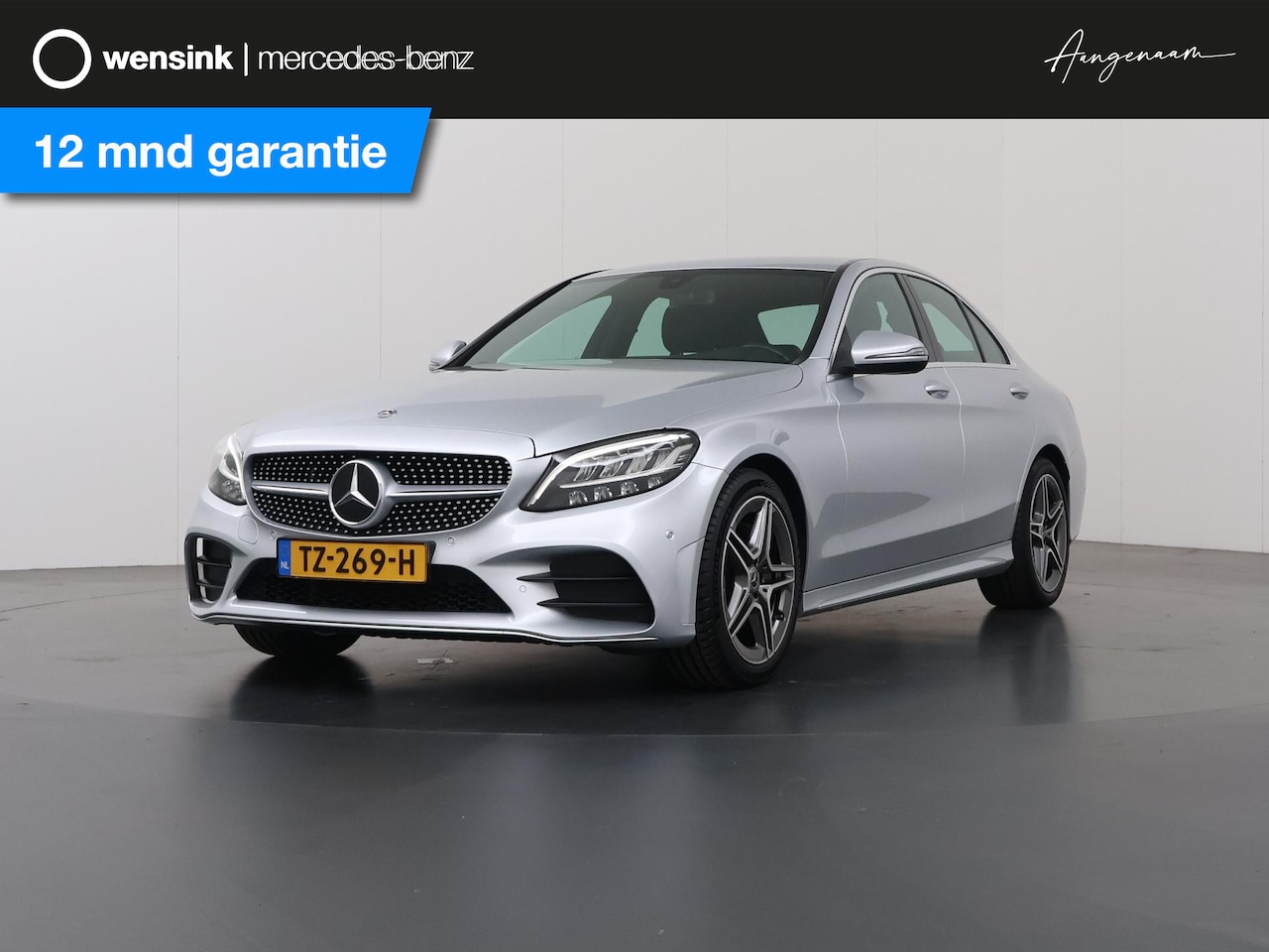 Mercedes-Benz C-klasse - 180 Business Solution AMG | Achteruitrijcamera | Led koplampen | Stoelverwarming | Electri - AutoWereld.nl