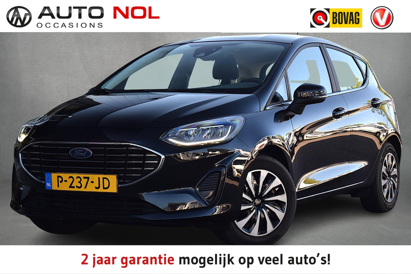 Ford Fiesta - 1.0 EcoBoost Hybrid Titanium | Apple CarPlay | Climate | Cruise | Sensoren - AutoWereld.nl