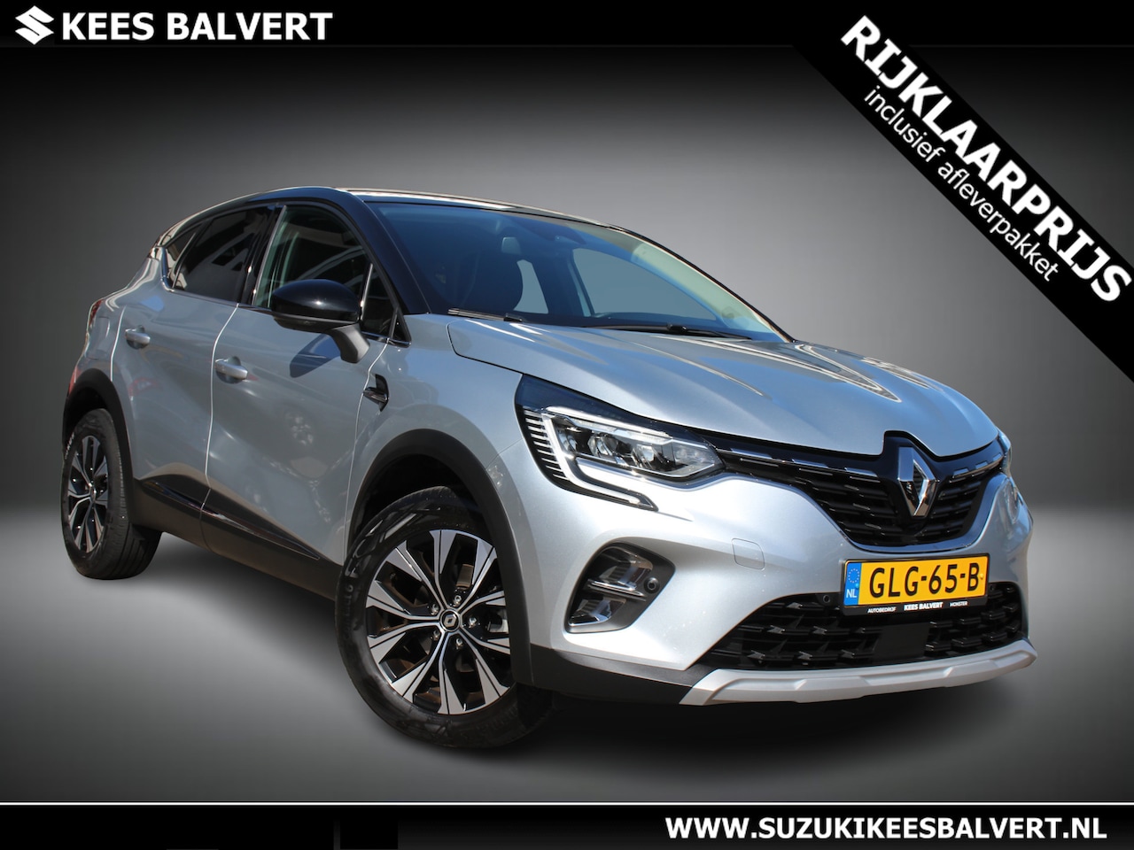 Renault Captur - 1.3 TCe Hybrid Intens Automaat | Parkeersensoren v+a | Camera | Navi | - AutoWereld.nl