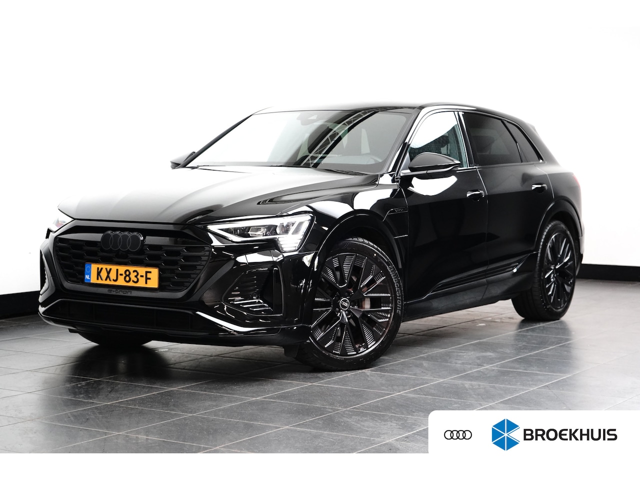 Audi Q8 e-tron - 55 quattro S Edition 115 kWh 408PK | Elek. stoelen | Sfeerverlichting | 360 Camera | Comfo - AutoWereld.nl