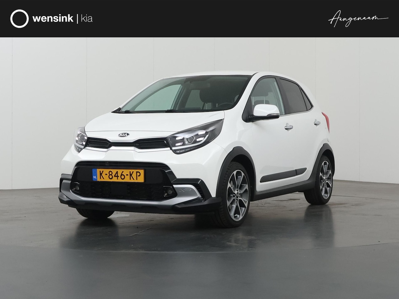 Kia Picanto - 1.0 T-GDi X-Line 5p | Lederen Bekleding | Stoel/Stuurwielverwarming | Keyless | Navigatie - AutoWereld.nl