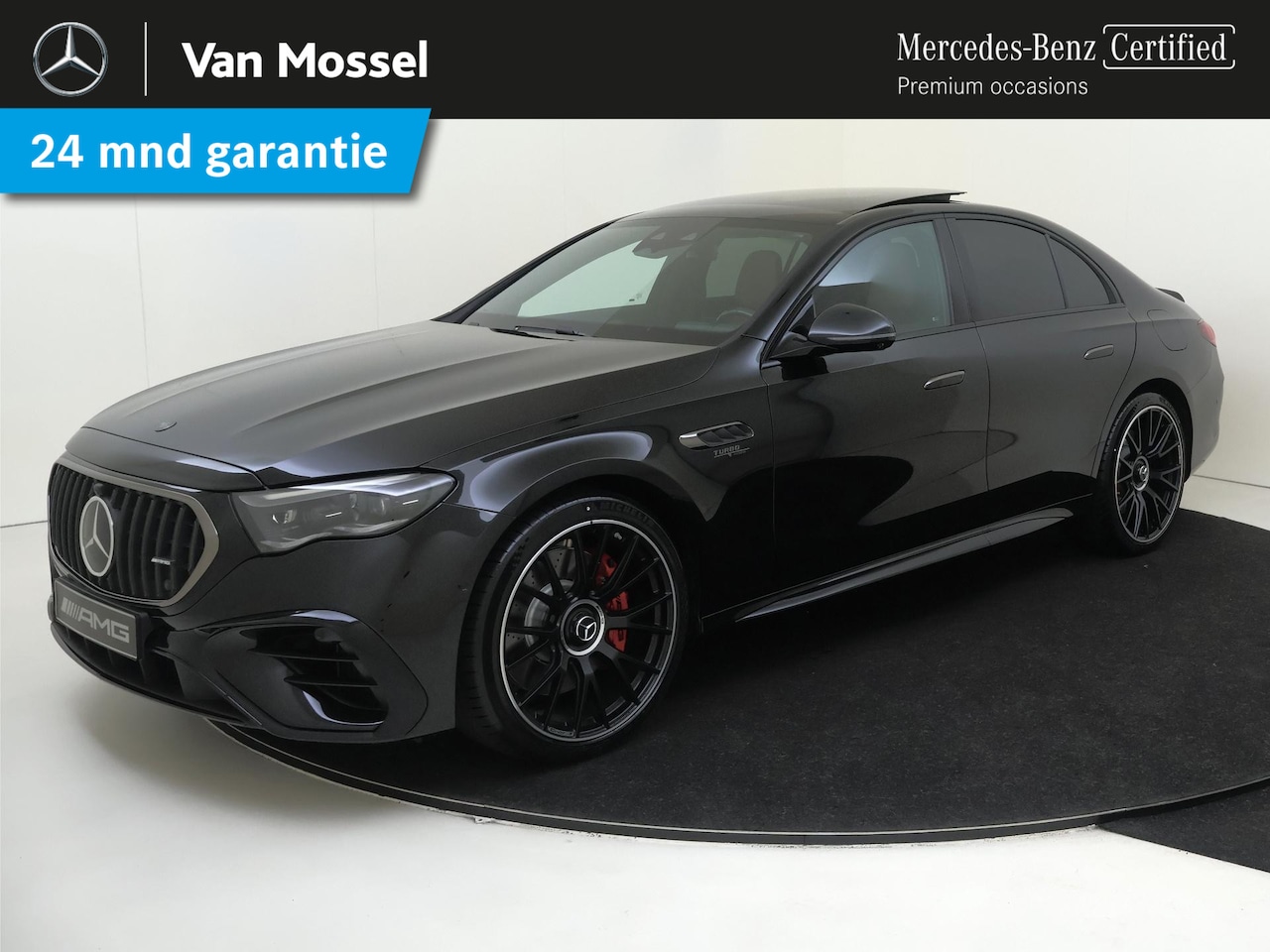 Mercedes-Benz E-klasse - AMG 53 4MATIC+ Night Edition / AMG-DYNAMIC-PLUS / Winterpakket / Panaroma-dak / Softclose - AutoWereld.nl